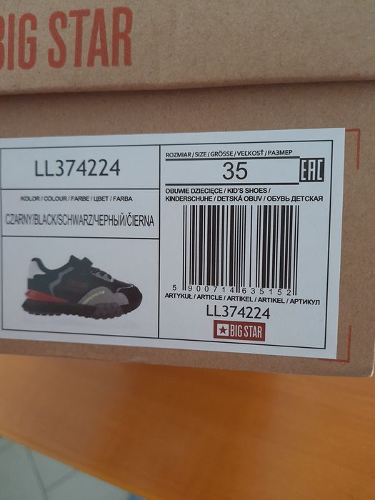 Adidasi BigStar 35 spuma cu memorie ,noi