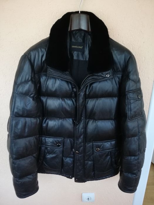 Geaca piele bărbati Ermelio M