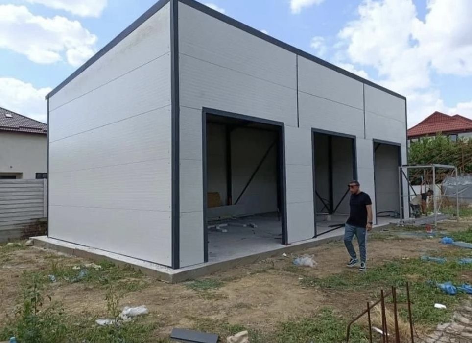 Hale structuri metalice din stoc