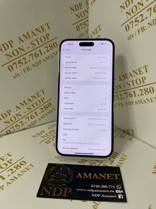 NDP Amanet Braila Iphone 14 Pro Max (42549)