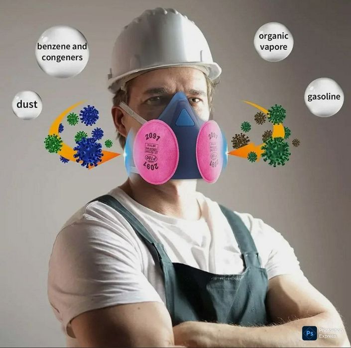 Респиратор маска защита от пыли 6200 Оригинал из первых рук