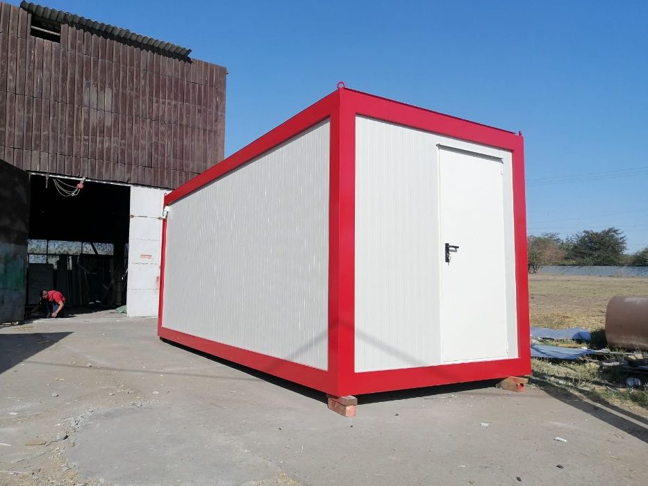 Containere modulare stil casa, birou, garaje auto din panou sandwich