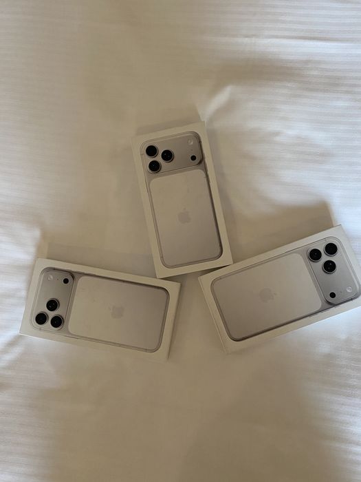 Iphone 17 pro max 256gb silver