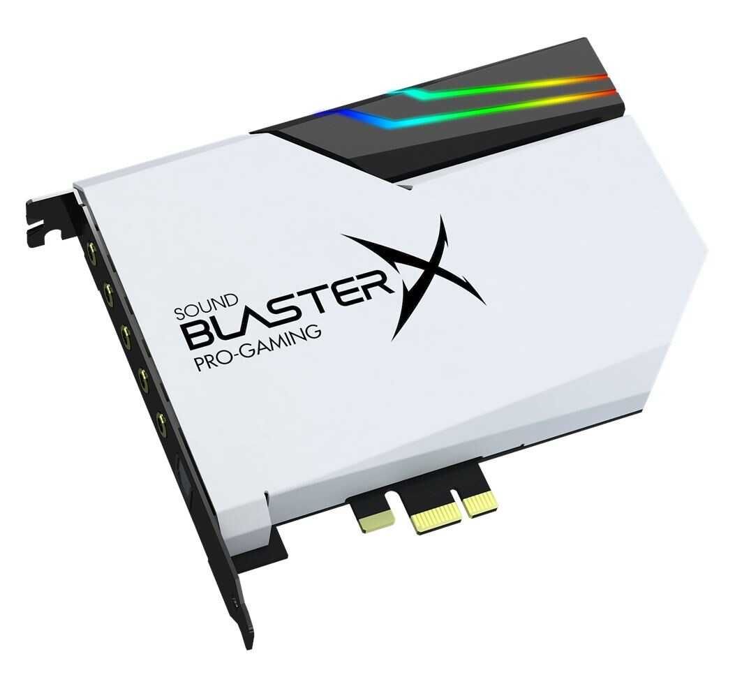 Звукова карта Creative Sound Blaster X AE-5 Plus Pure Edition/Xamp/RGB