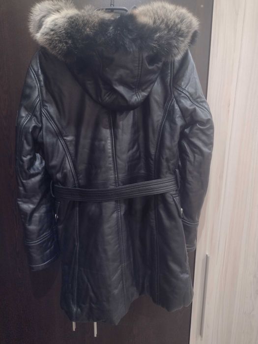 Дамско палто от естествена кожа