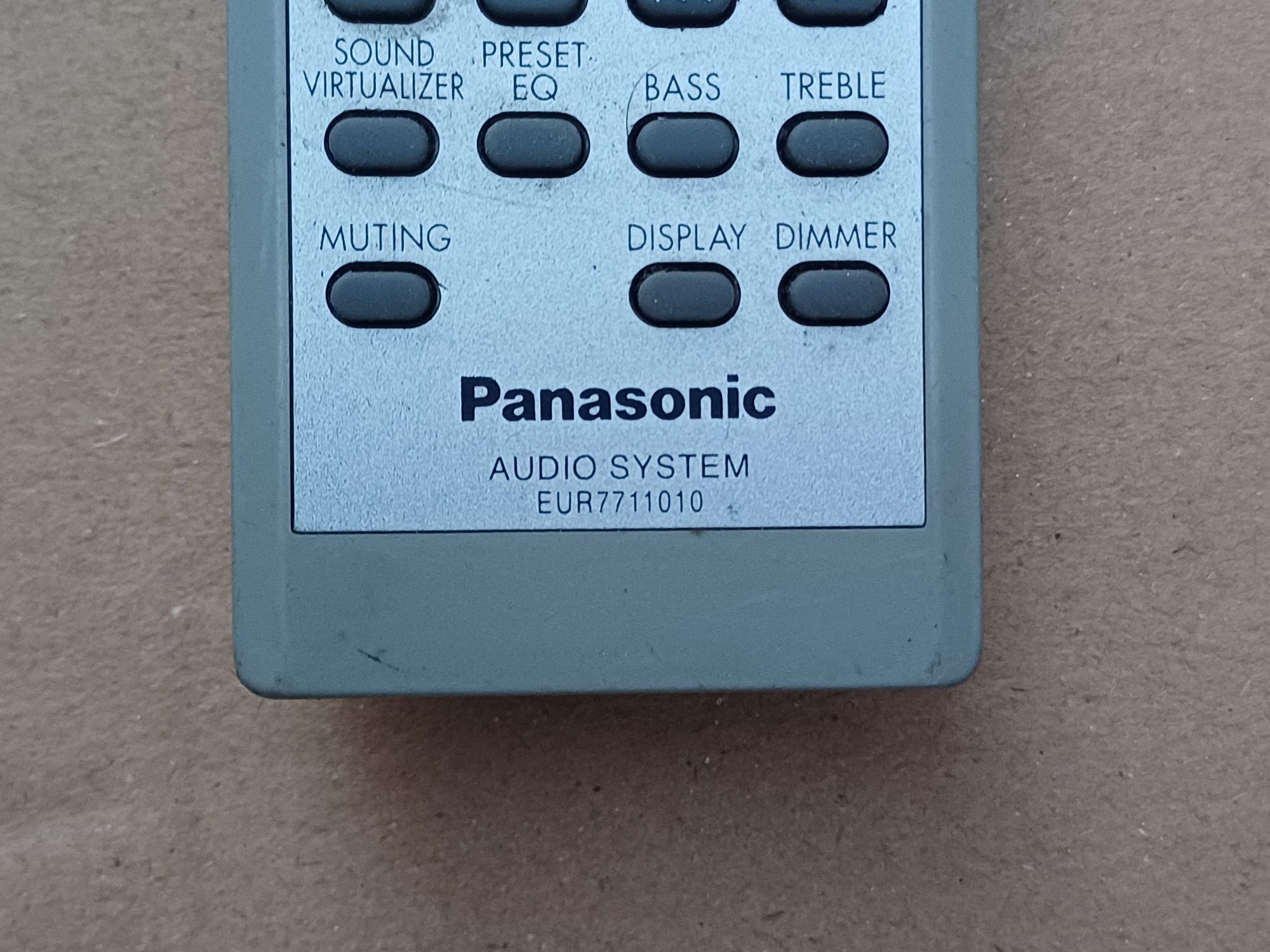 Telecomanda  PANASONIC EUR7711010  pentru SAPM10 SCPM10