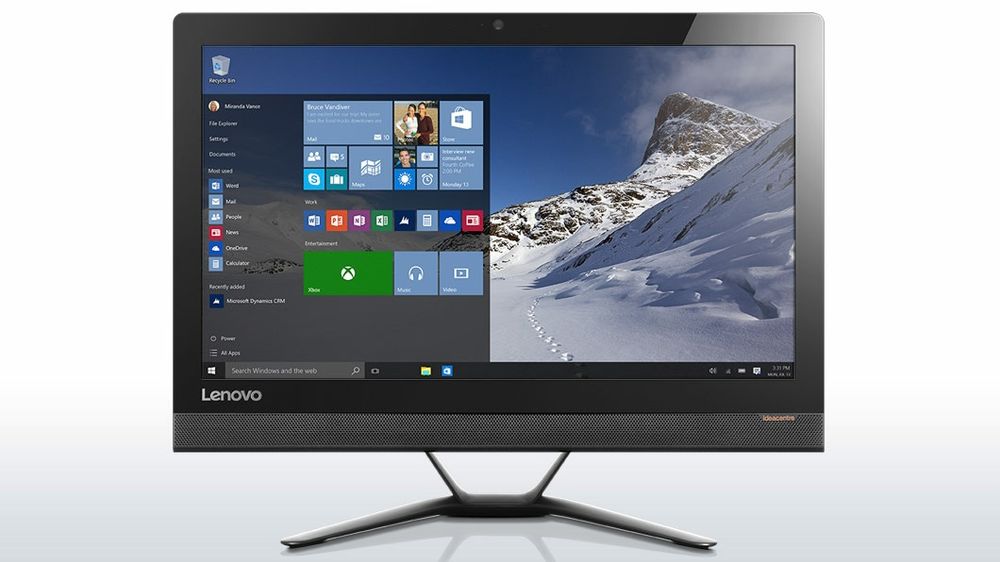 Sistem Desktop PC Lenovo IdeaCentreAll-in-One, 21.5", 4G, SSD 120g,