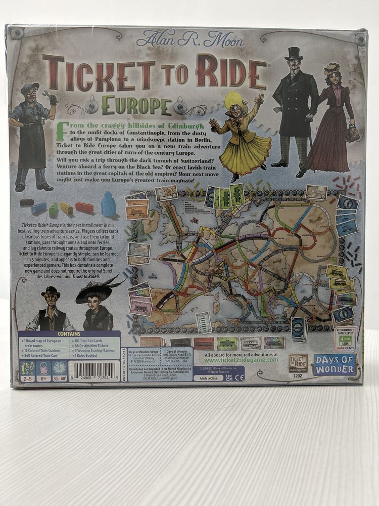 Настольная игра Ticket to Ride