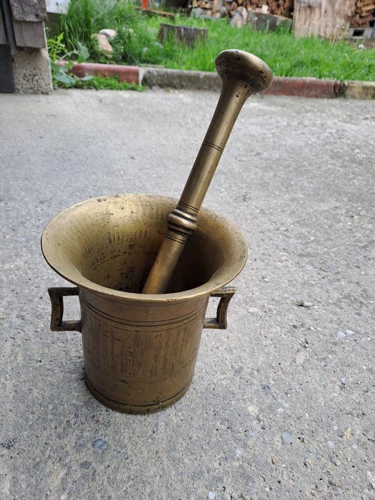 mojar din bronz 6,4 kg decor