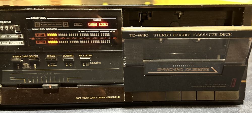 Deck dublu JVC TD-W110 superb!