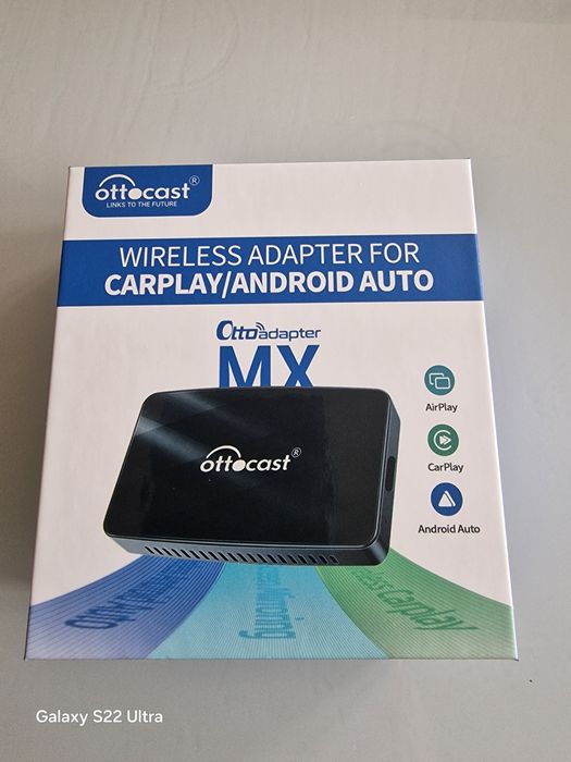 Ottocast Wireless Adapter for Carplay Android Auto