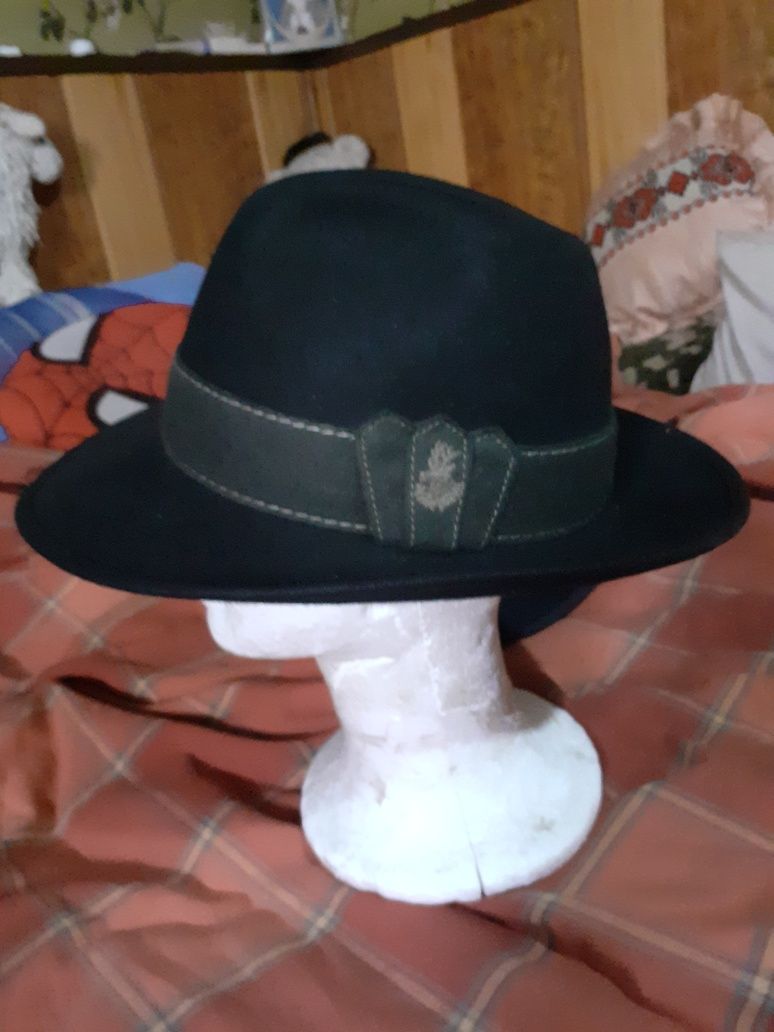 Pălării Fedora,vintage/bărbați/Mayser,Prima H/55/56