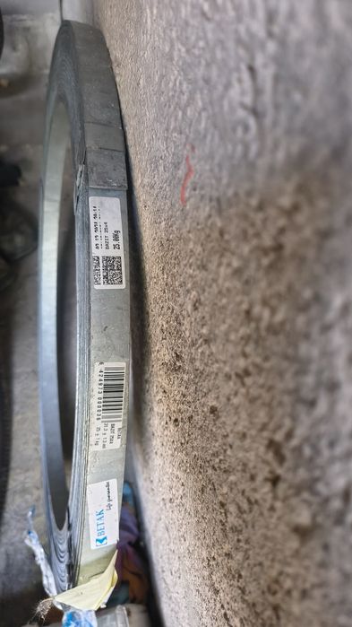Platbandă zincată Betak 25x4mm, rolă de 25m