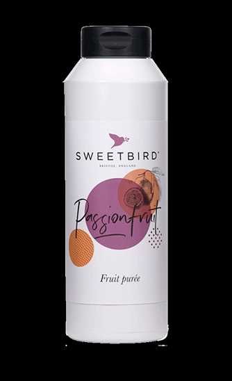 Sweetbird Raspberry Purée пюре 1 литър вкус малина или маракуя