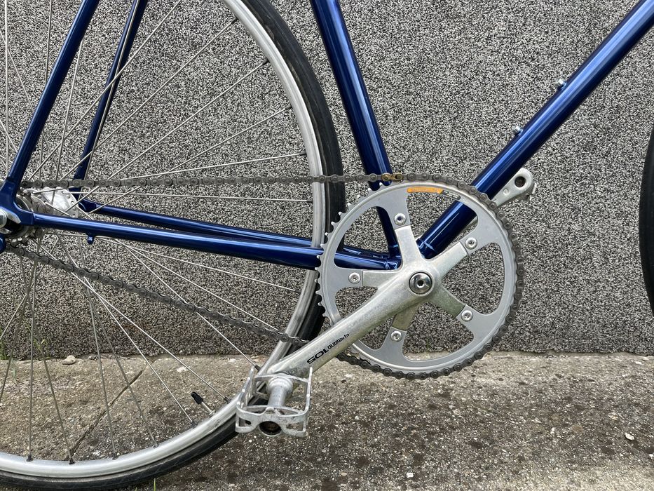 Vand bicicleta singlespeed cursiera Columbus Shimano roti 28 fixie