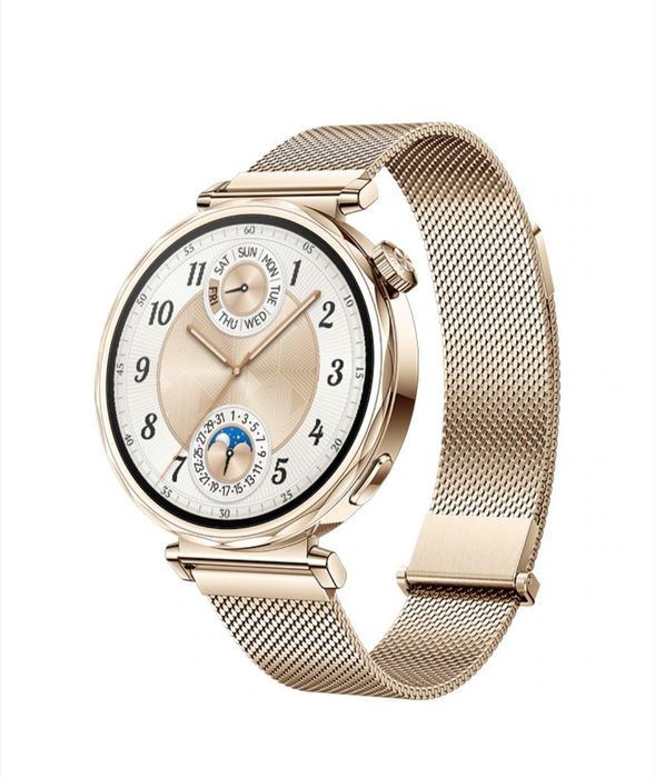Smartwatch Huawei Watch GT 5 - variantă gold pentru femei