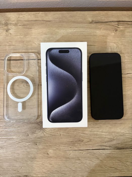 iPhone 15 pro, 128 GB, blue