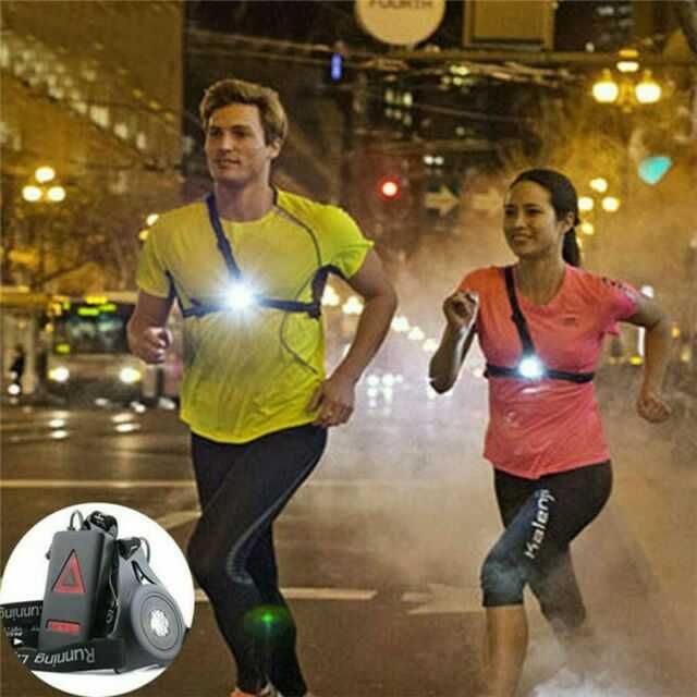 Акумулаторни светлина за бягане. Двулицеви.Run light cree xre Q5