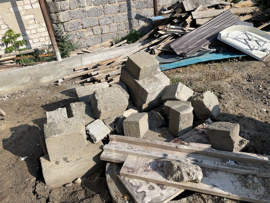 Отдам газоблоки за мешок цемента