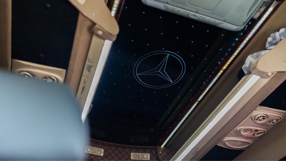 Vand Mercedes Sprinter 319 XXL 6+1 locuri autoutilitara AC+izolata