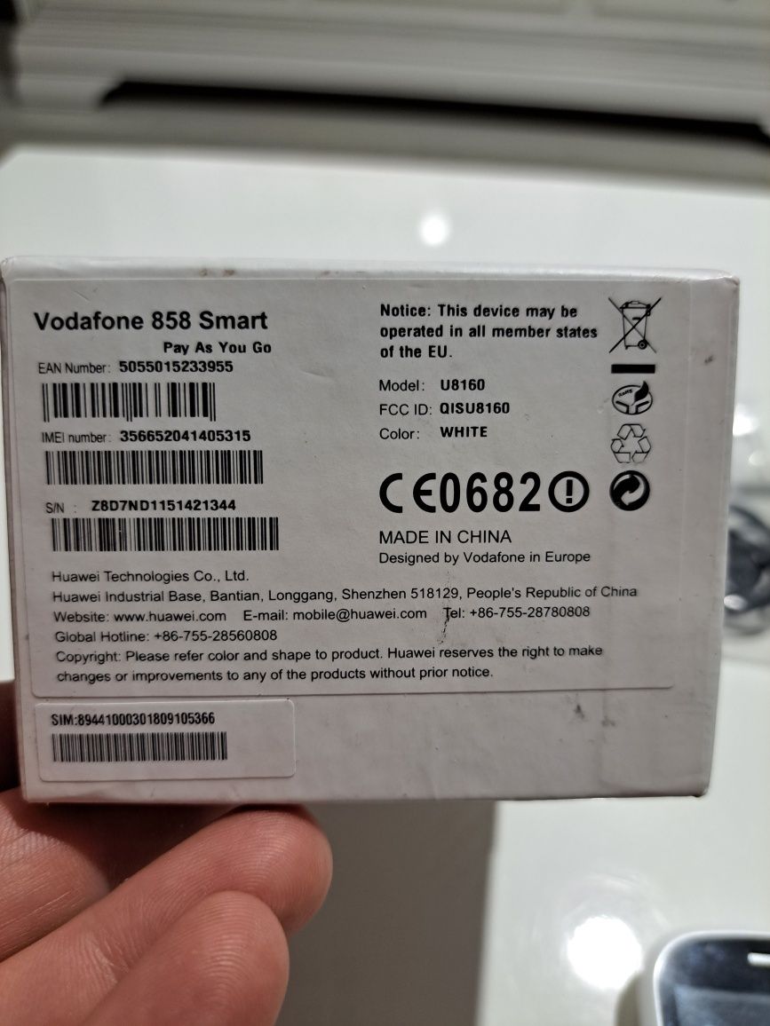 Vodafone 858 Smart Nou Liber de Retea