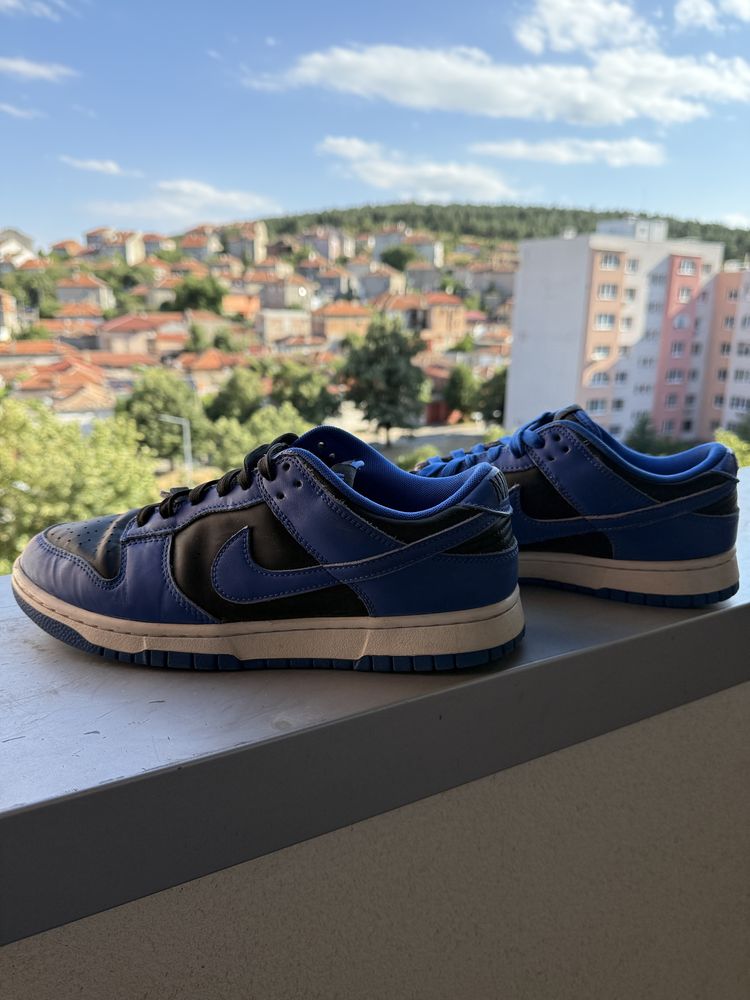 Nike Dunk Low dark blue and black