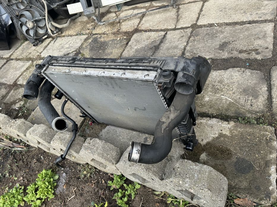 Воден,климатичен радиатор и интеркулер за Mercedes R320W251/ML320 W164