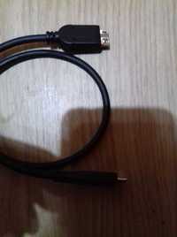 Cablu HDD EXTERN Micro usb 3.0 la Type-C, usb 3.1 -VITEZA 5 GB /S