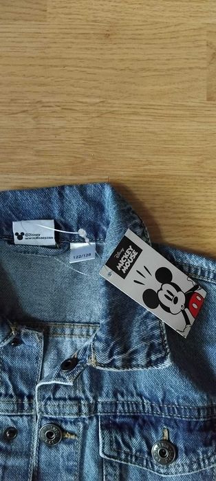 Jacheta denim MICKEY.noua,122/128CM