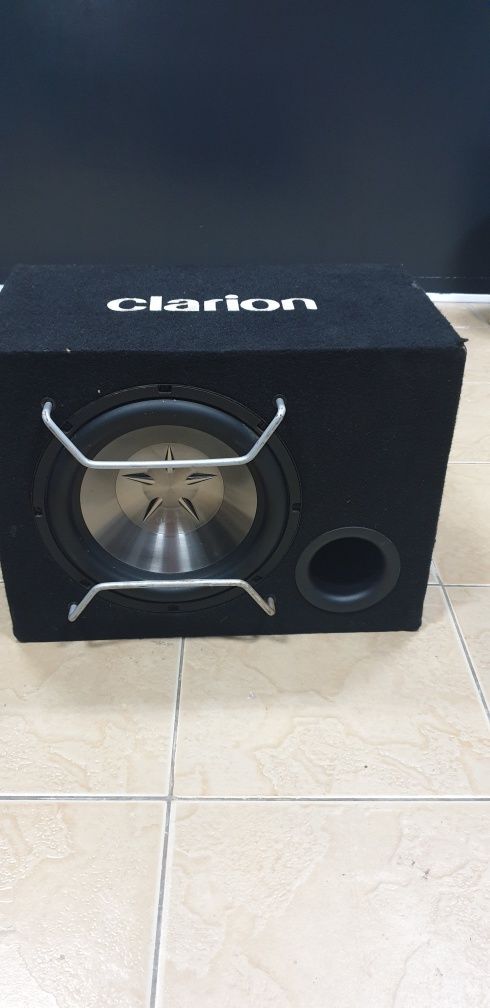 CLARION 300W субуфер 25см/10инча/SW2513В -500лв