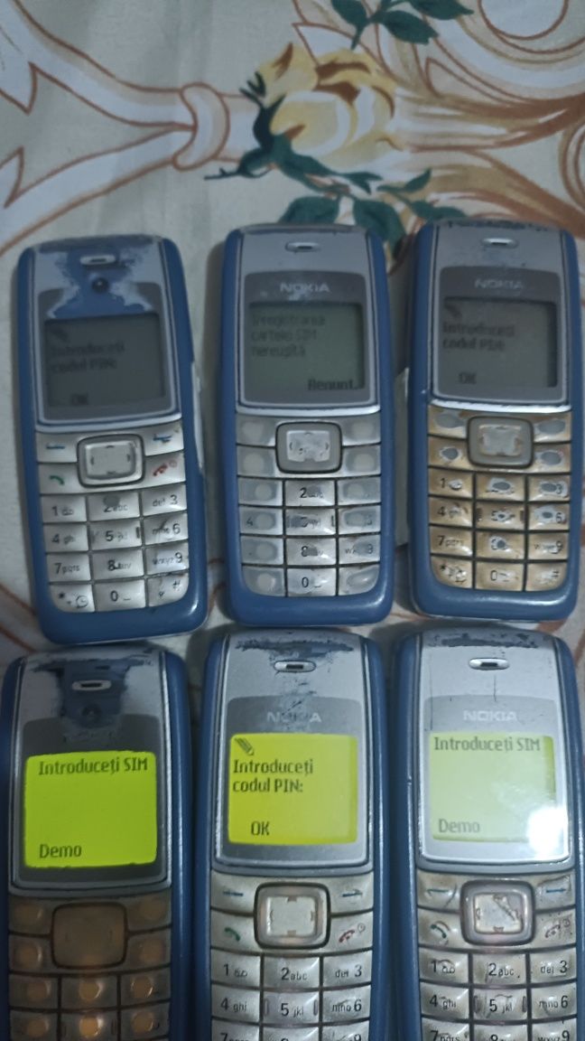 Lichidare stoc Lot 6 telefoane Nokia toate la preț afișat fix
