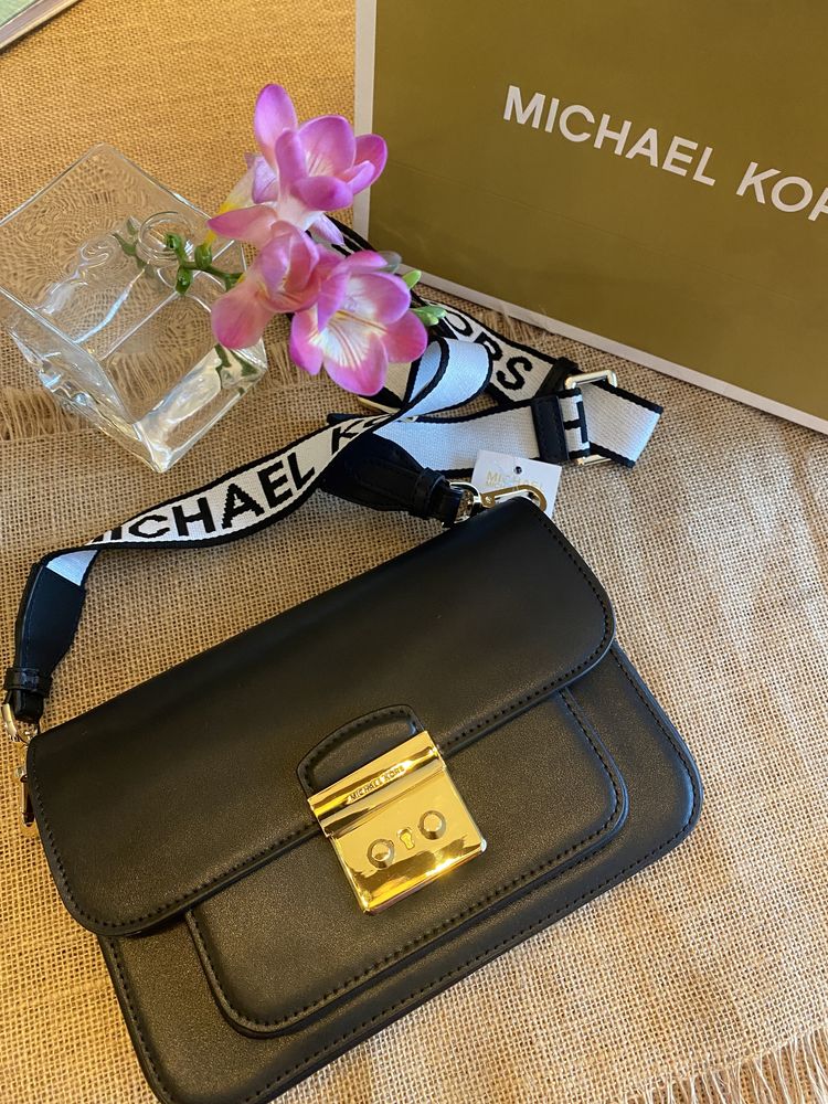 Michael Kors Sloan нова чанта естествена кожа