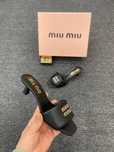 Дамски чехли Miu Miu