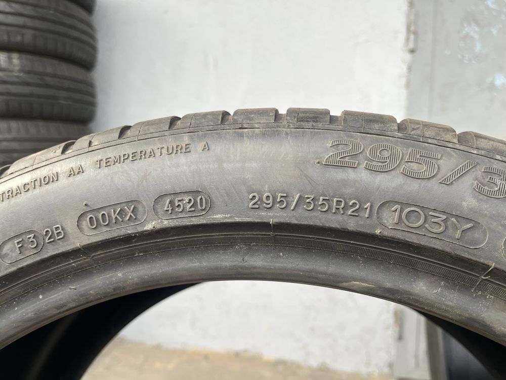 4 бр.гуми спорт пакет 265/40/21 и 295/35/21 Michelin DOT 4520 4-4,5 mm