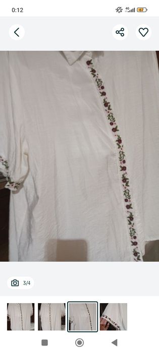 Продам новую рубашку Малайзия