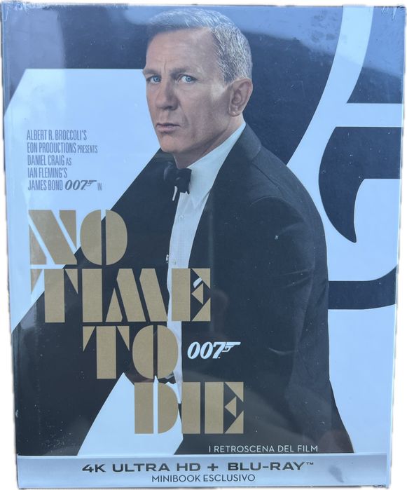 No Time To Die DigiBook 4K Blu-ray LIMITED EDITION