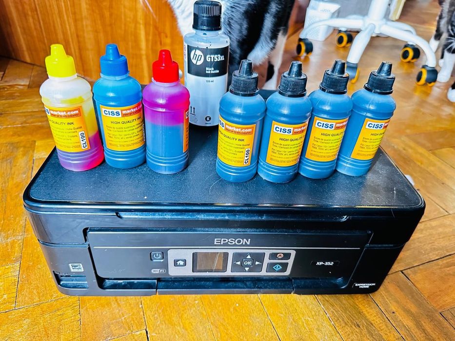 Imprimanta EPSON XP 352 kit CISS