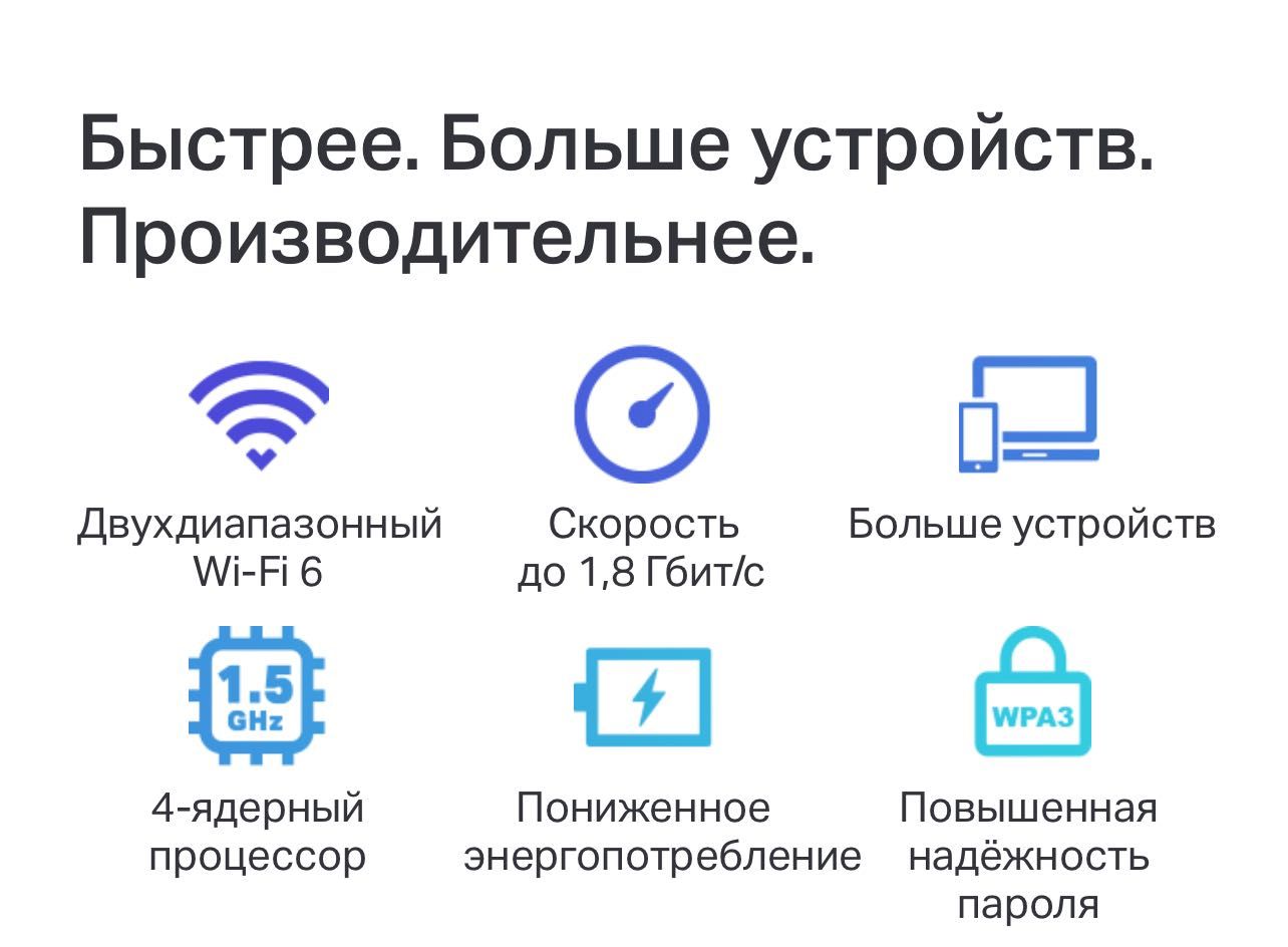Archer AX20 AX1800 WI-FI 6 Router