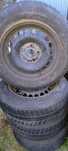 Anvelope set SH cu jenti Michelin M&S 195/65R15 si Fulda 205/65R 15 C.