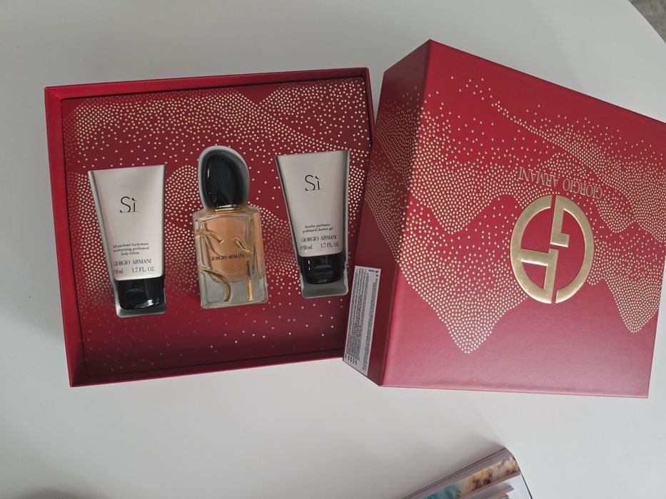 Set Parfum Armani Si roz