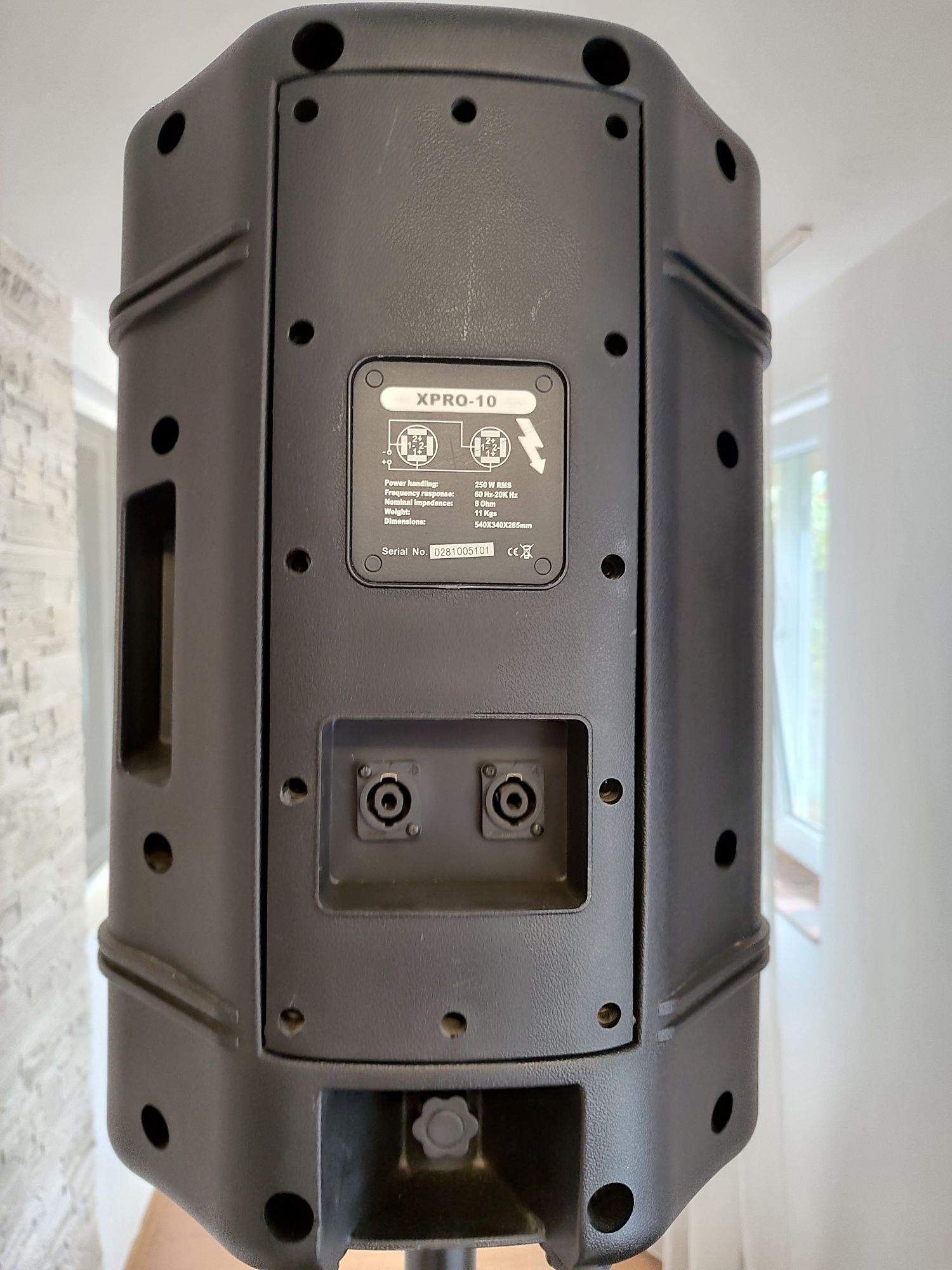 Sistem audio complet compact 2.2, Boxe, amplificator, crossover,