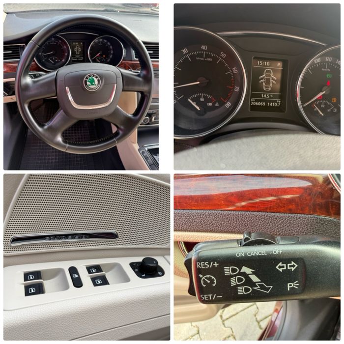 SKODA SUPERB ELEGANCE 1.8 DSG UNIC Proprietar navi piele senzori full