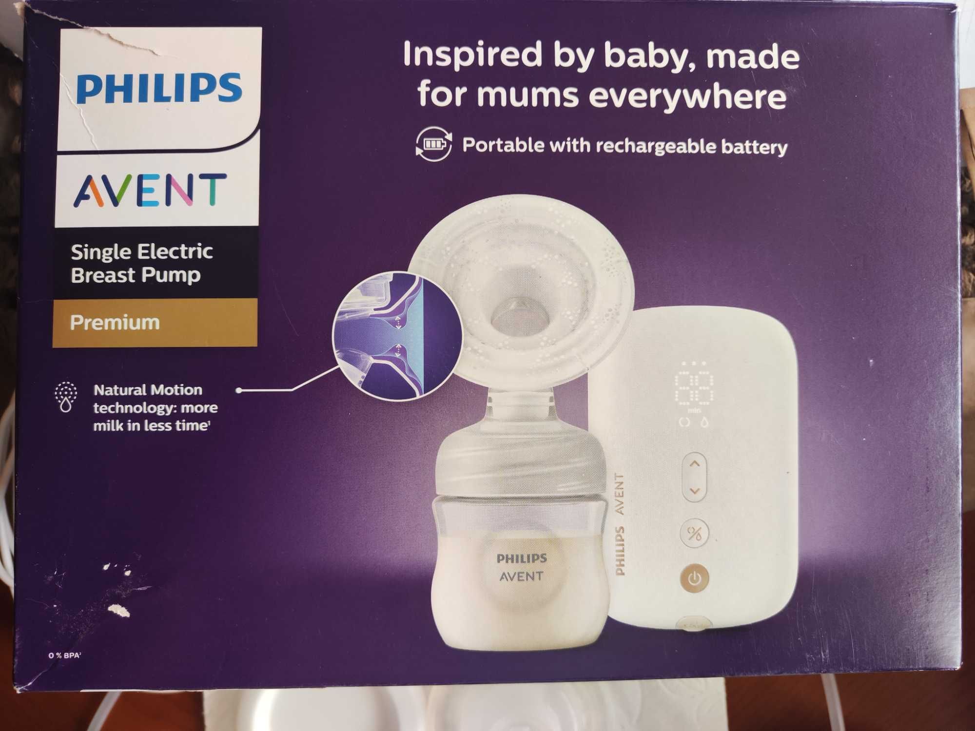 Eл. помпа Philips Avent Premium последен модел с Гаранция2025 +Подарък