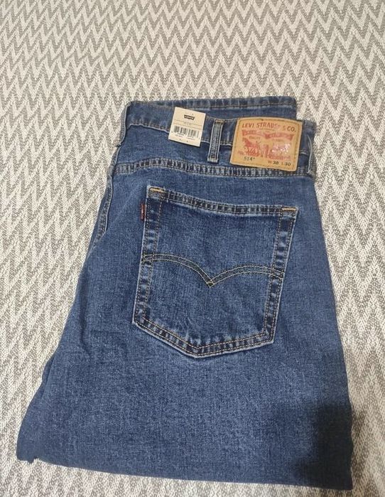 Levis 514- 35/32 мужские джинсы оригинал из США