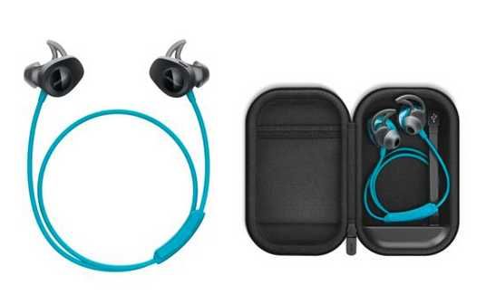 Беспроводные наушники Bose Soundsport с футляром