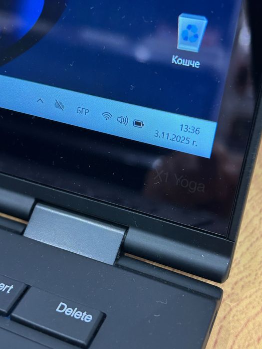 Като нов! Лаптоп Lenovo X1 Yoga Gen3 i5/16GB/256GB с 3 мес. гар.! ТЪЧ