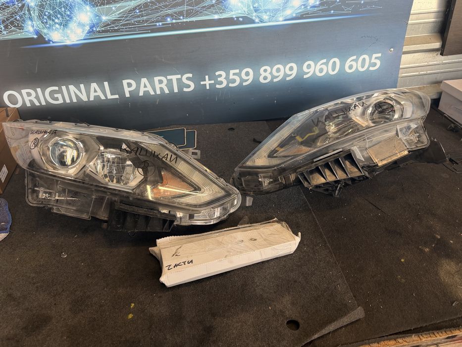 Комплект Фарове за NISSAN QASHQAI II J11 2014 - 2017 година Забележки