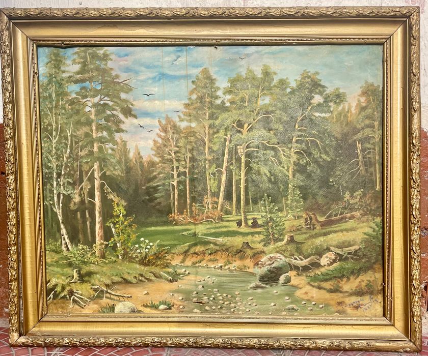 Копия картины Шишкина