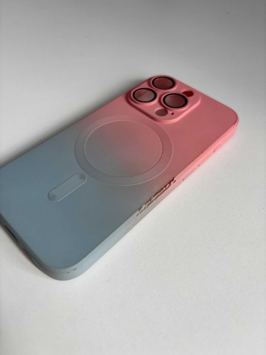 Husa MagSafe iPhone 14 Pro - Rose/Blue