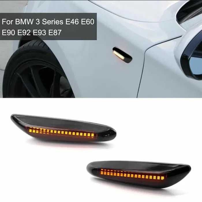 LED Бягащи Мигачи, Динамичен Страничен Габарит за BMW X1,X3; E90; E60;